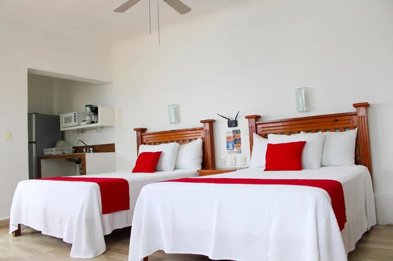 Villa Delfines, Frente Al Mar Cancún Appartement